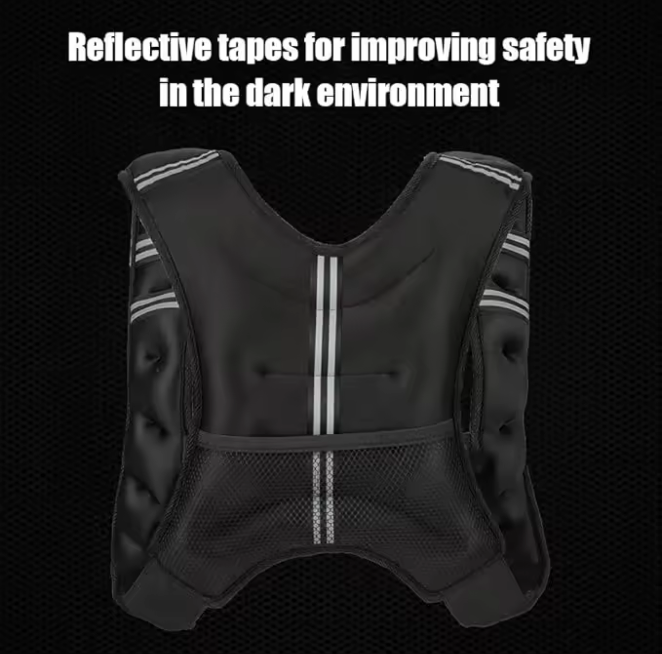 Weighted Vest for Men Women, 12 -30 Lbs Weights Included, Workout Equipment Strength for Training Workout, Jogging, Cardio, Walk