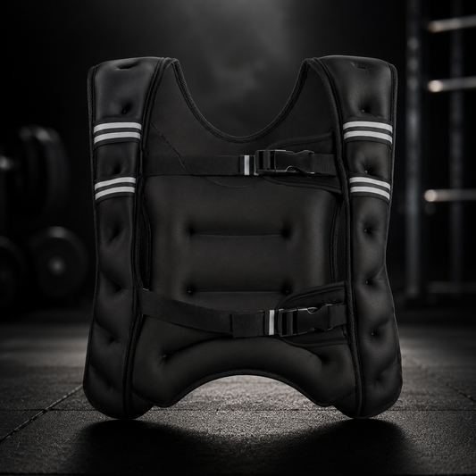 Weighted Vest for Men Women, 12 -30 Lbs Weights Included, Workout Equipment Strength for Training Workout, Jogging, Cardio, Walk